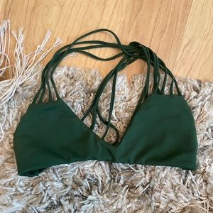 MIKOH bikini top💚